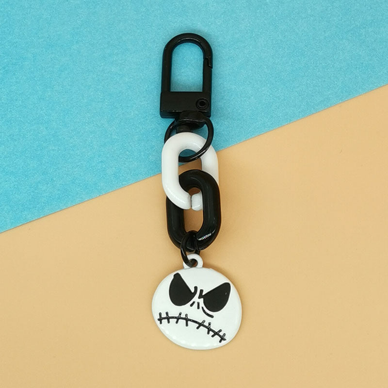 Wholesale Halloween Pumpkin Skull Bat Ghost Alloy Keychain